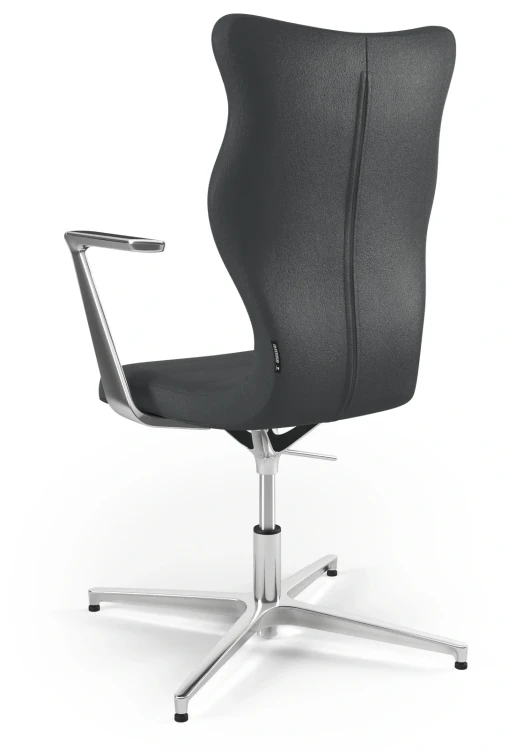 Krzesło konferencyjne obrotowe Kylie Plus wzrost powyżej 188 cm aluminiowa podstawa - Vega 17