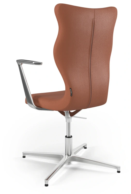 Krzesło konferencyjne obrotowe Kylie Plus wzrost powyżej 188 cm aluminiowa podstawa - Vega 2