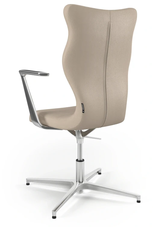 Krzesło konferencyjne obrotowe Kylie Plus wzrost powyżej 188 cm aluminiowa podstawa - Vega 26
