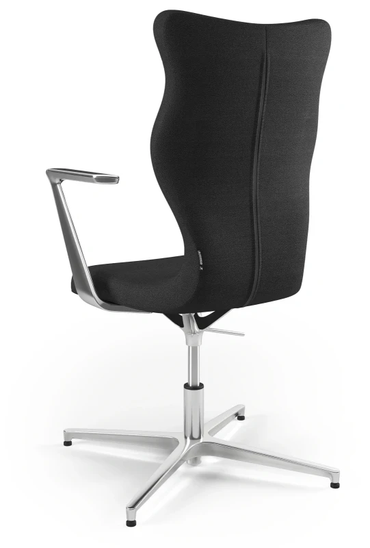 Krzesło konferencyjne obrotowe Kylie Plus wzrost powyżej 188 cm aluminiowa podstawa - Solar 1