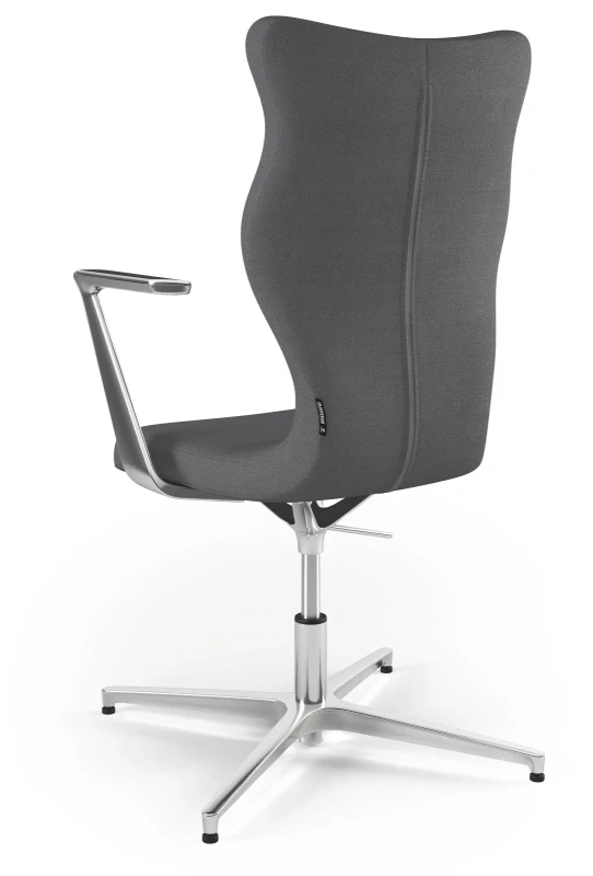 Krzesło konferencyjne obrotowe Kylie Plus wzrost powyżej 188 cm aluminiowa podstawa - Solar 33