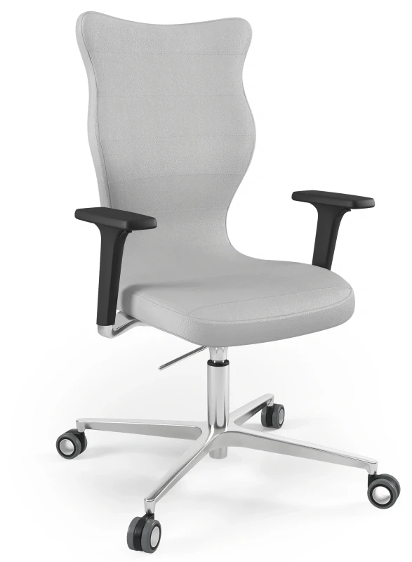 Krzesło biurowe obrotowe do biurka Zodiac wzrost powyżej 188 cm aluminiowa podstawa kółka - Vega 3