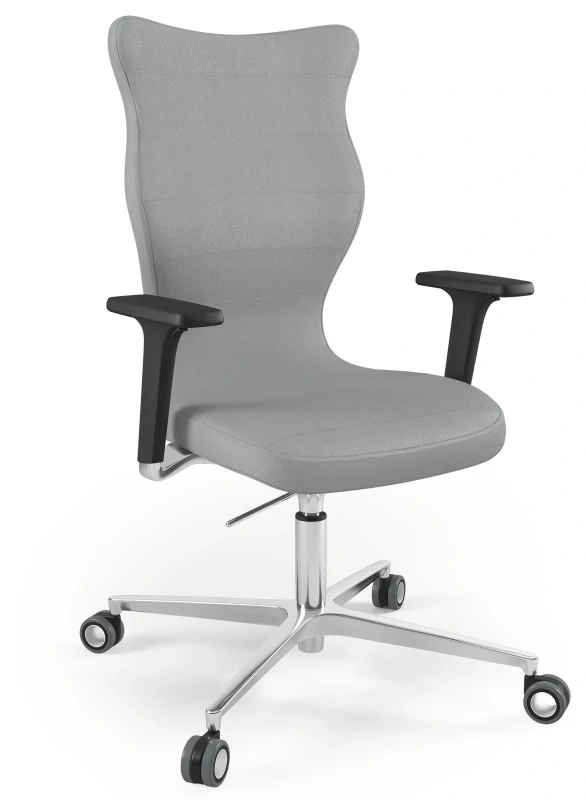 Krzesło biurowe obrotowe do biurka Zodiac wzrost powyżej 188 cm aluminiowa podstawa kółka - Vega 33