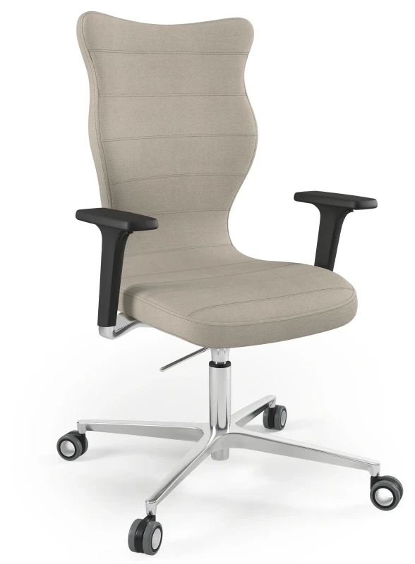 Krzesło biurowe obrotowe do biurka Zodiac wzrost powyżej 188 cm aluminiowa podstawa kółka - Solar 26