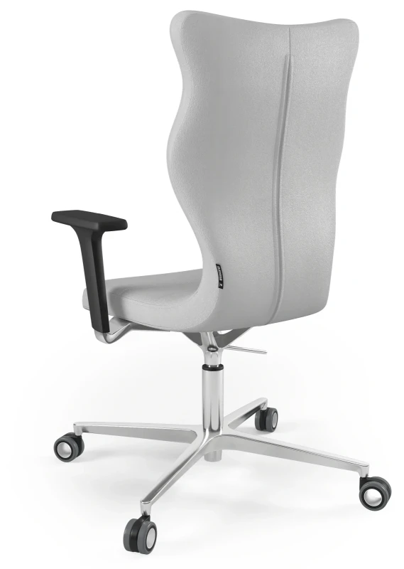 Krzesło biurowe obrotowe do biurka Zodiac wzrost powyżej 188 cm aluminiowa podstawa kółka - Vega 3