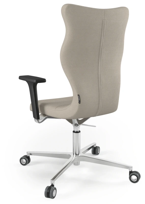 Krzesło biurowe obrotowe do biurka Zodiac wzrost powyżej 188 cm aluminiowa podstawa kółka - Solar 26