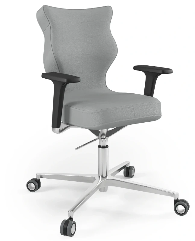 Krzesło biurowe obrotowe do biurka Zodiac wzrost 159-188 cm aluminiowa podstawa kółka - Vega 33