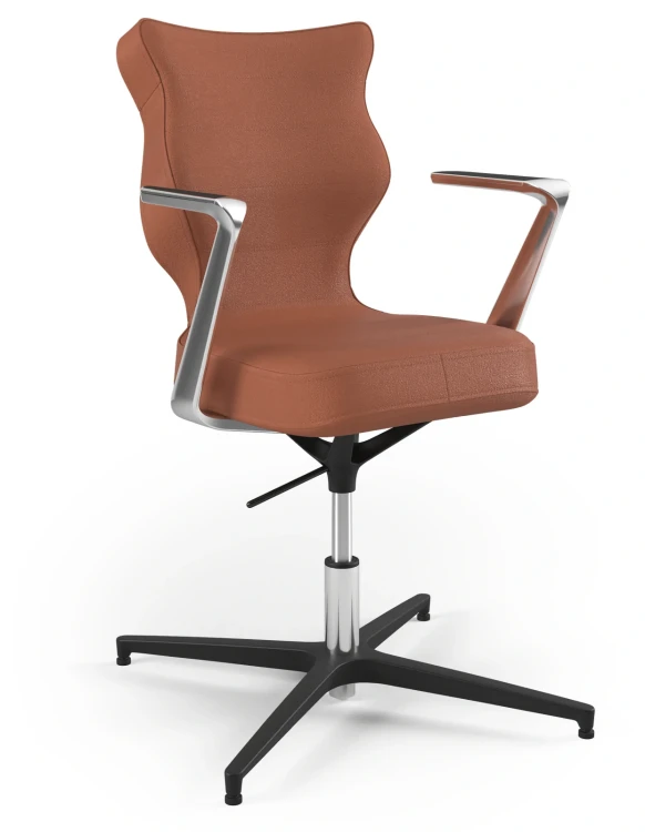 Krzesło konferencyjne obrotowe Kylie Plus wzrost 159-188 cm czarna podstawa - Vega 2