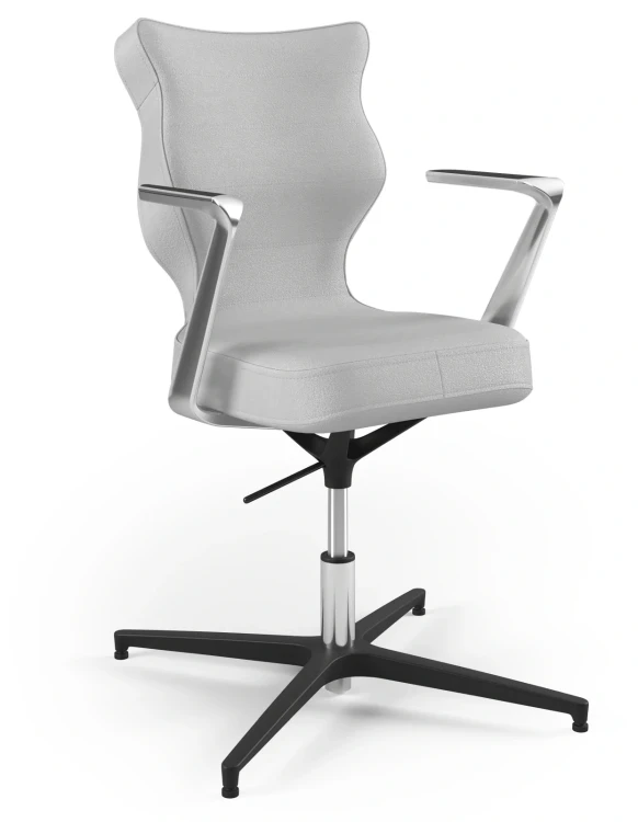 Krzesło konferencyjne obrotowe Kylie Plus wzrost 159-188 cm czarna podstawa - Vega 3