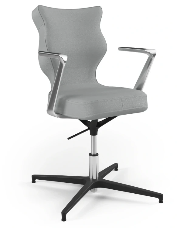 Krzesło konferencyjne obrotowe Kylie Plus wzrost 159-188 cm czarna podstawa - Vega 33