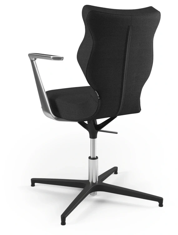 Krzesło konferencyjne obrotowe Kylie Plus wzrost 159-188 cm czarna podstawa - Solar 1