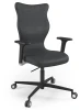 Krzesło biurowe obrotowe do biurka Zodiac wzrost powyżej 188 cm czarna podstawa kółka - Vega 17