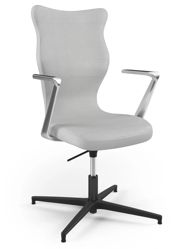 Krzesło konferencyjne obrotowe Kylie Plus wzrost powyżej 188 cm czarna podstawa - Vega 3