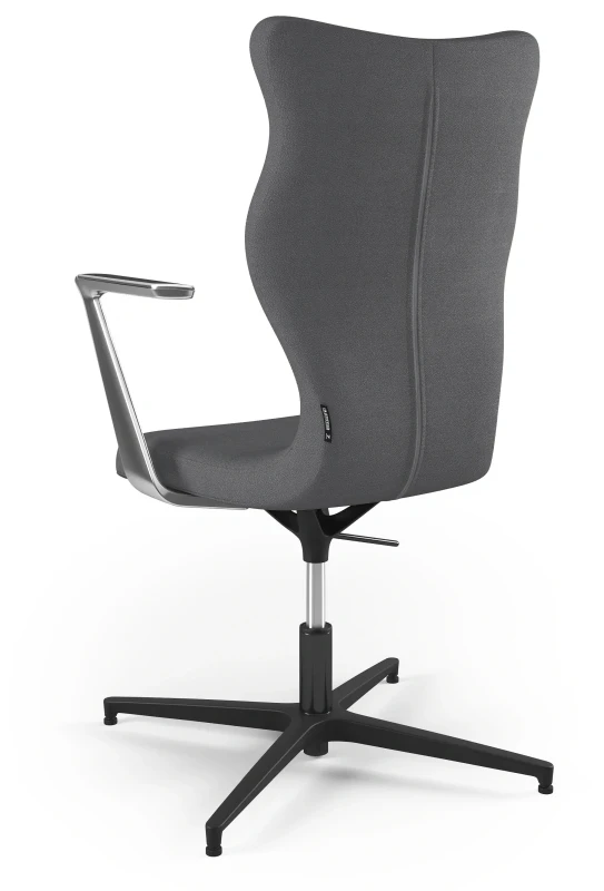Krzesło konferencyjne obrotowe Kylie Plus wzrost powyżej 188 cm czarna podstawa - Solar 33