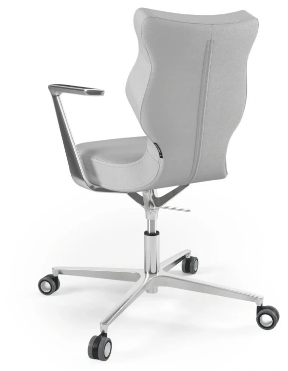 Krzesło biurowe obrotowe do biurka Kylie wzrost 159-188 cm aluminiowa podstawa kółka - Vega 3