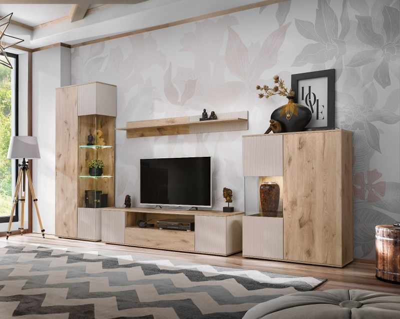 Komoda Catalina przeszklona do salonu