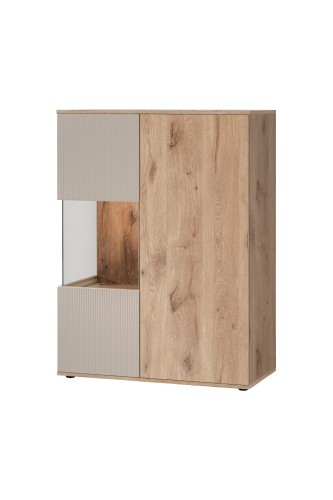 Witryna Catalina niska z oświetleniem LED