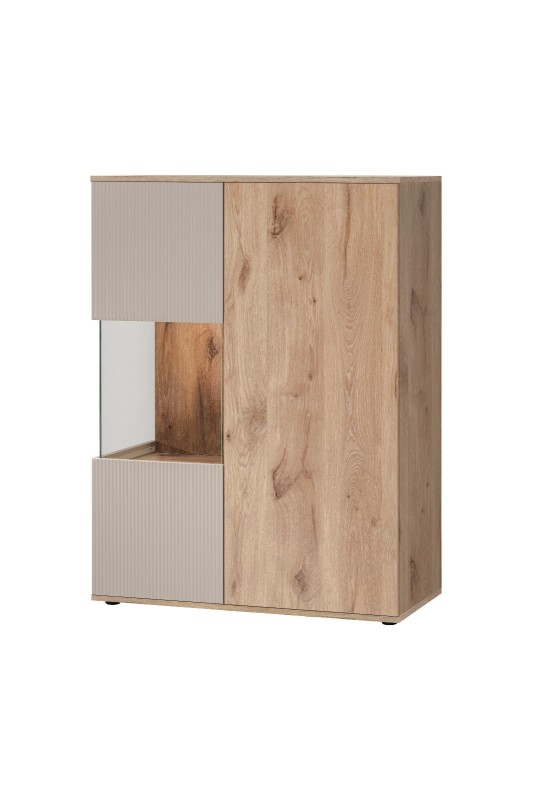 Witryna Catalina niska z oświetleniem LED