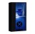 Witryna Switch WW 4 z oświetleniem LED czarny
