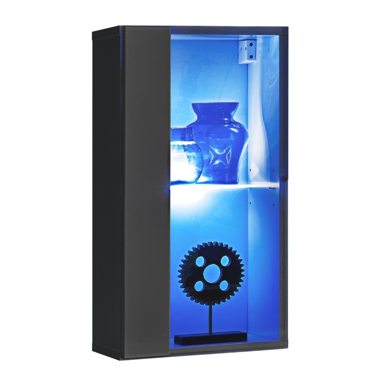 Witryna Switch WW 4 z oświetleniem LED grafit