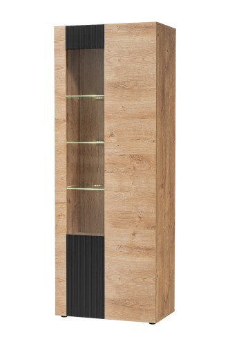 Witryna wysoka Aron z oświetleniem LED