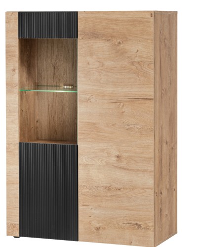 Witryna niska Aron z oświetleniem LED