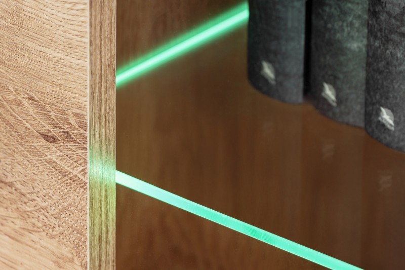 Witryna niska Aron z oświetleniem LED