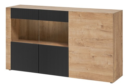 Komoda Aron przeszklona do salonu