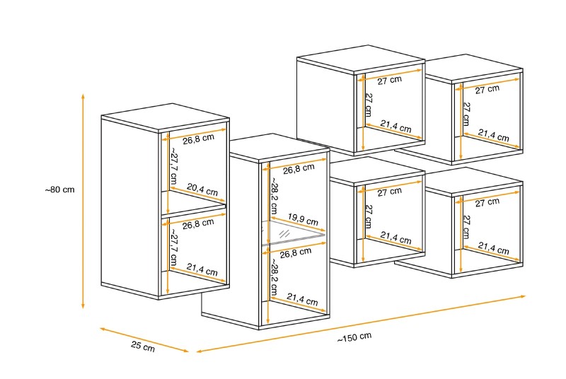Meblościanka Switch SB IV