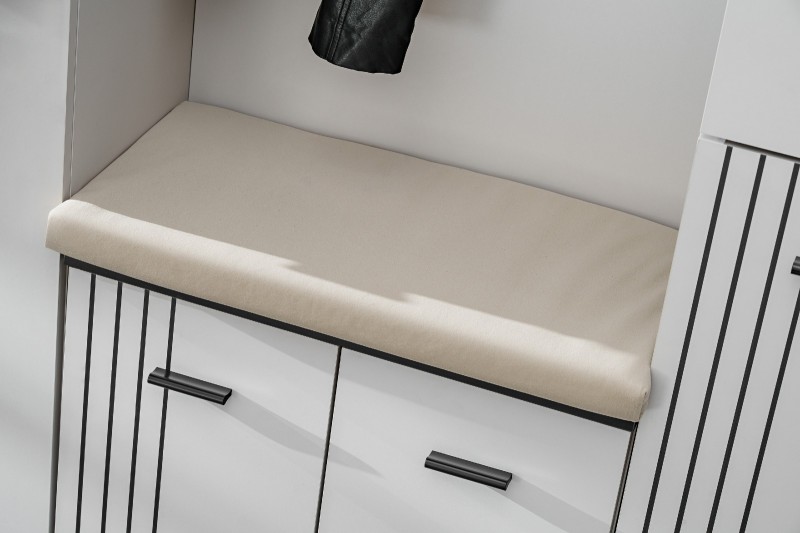 Garderoba Hugo II do przedpokoju - z poduszką