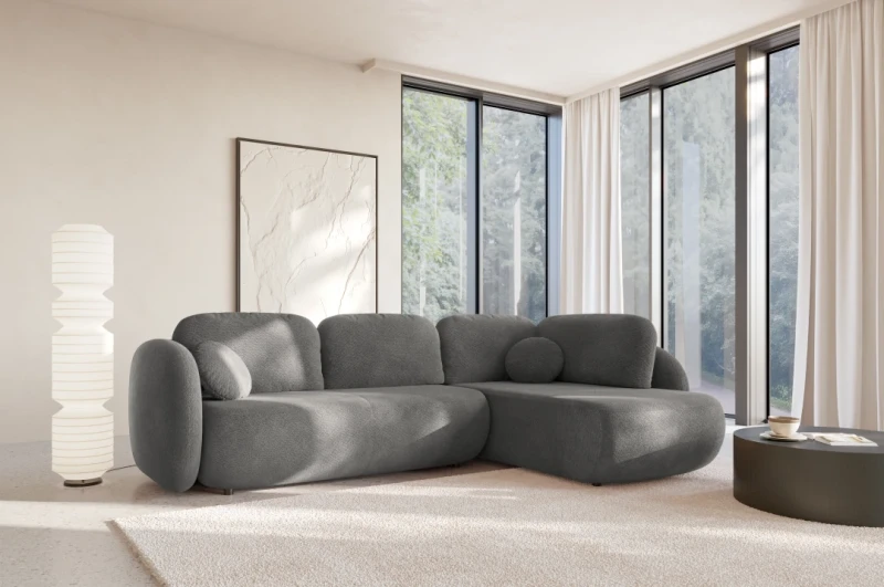 Narożnik rozkładany OLIO II 289 cm z funkcją spania i pojemnikiem na pościel - Egon 13