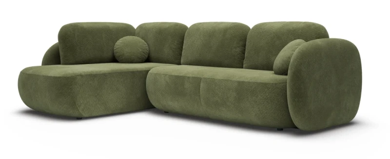 Narożnik rozkładany OLIO II 289 cm z funkcją spania i pojemnikiem na pościel - Egon 75