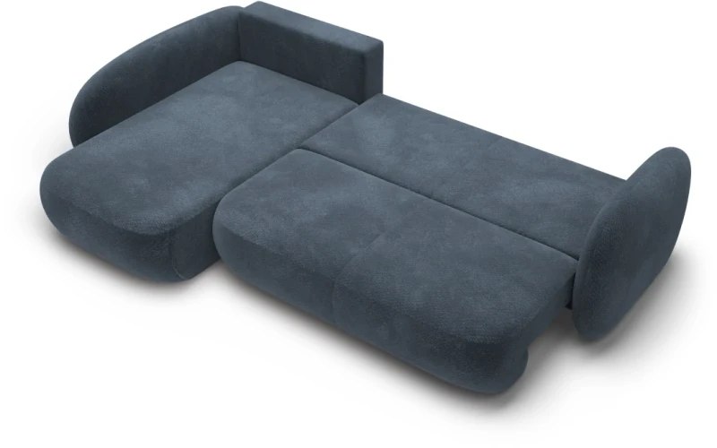 Narożnik rozkładany OLIO II 289 cm z funkcją spania i pojemnikiem na pościel - Egon 86