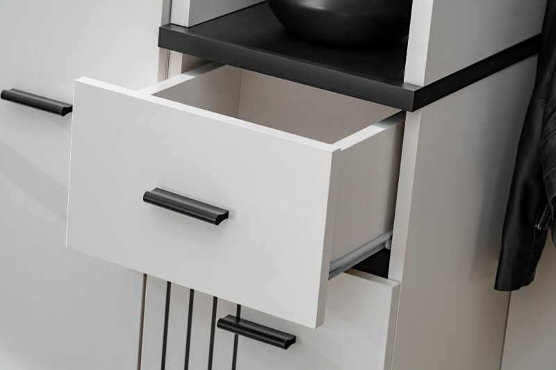 Szafka stojąca Hugo wąska do przedpokoju