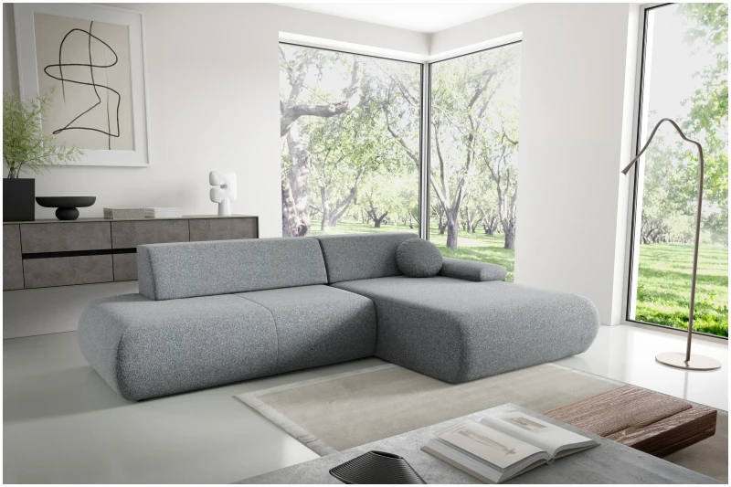 Narożnik rozkładany PUENTE 286 cm z funkcją spania i pojemnikiem na pościel - Puente 94