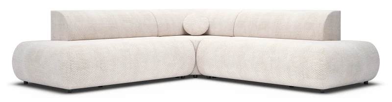 Narożnik rozkładany PUENTE II 265 cm z funkcją spania i pojemnikiem na pościel - Vinci 26