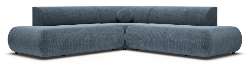 Narożnik rozkładany PUENTE II 265 cm z funkcją spania i pojemnikiem na pościel - Vinci 88