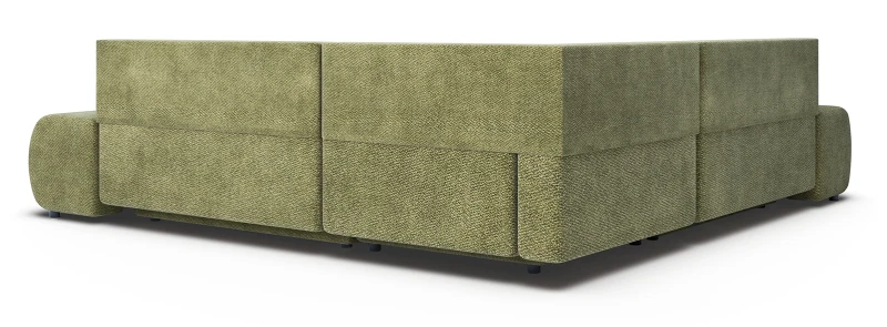 Narożnik rozkładany PUENTE II 265 cm z funkcją spania i pojemnikiem na pościel - Vinci 75