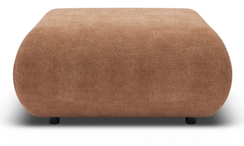 Pufa tapicerowana PUENTE 88 cm kwadratowa nowoczesna podnóżek do salonu - Vinci 42