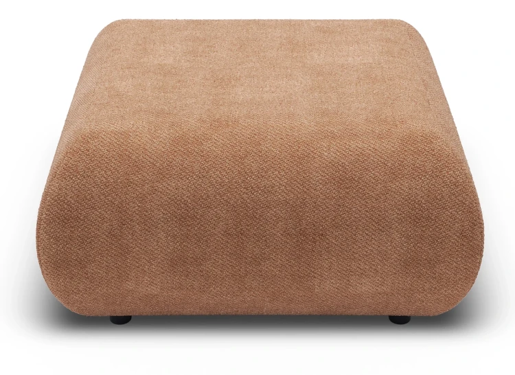 Pufa tapicerowana PUENTE 88 cm kwadratowa nowoczesna podnóżek do salonu - Vinci 42