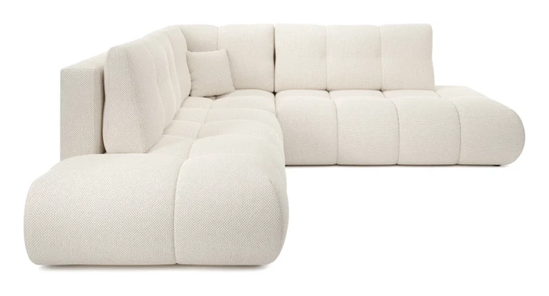 Narożnik rozkładany SOHO II 266 cm z funkcją spania i pojemnikiem na pościel - Curio 09