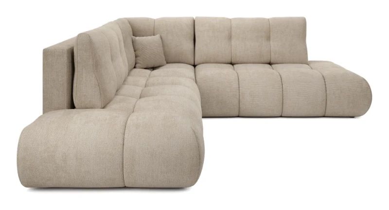 Narożnik rozkładany SOHO II 266 cm z funkcją spania i pojemnikiem na pościel - Flow 02