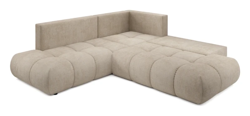 Narożnik rozkładany SOHO II 266 cm z funkcją spania i pojemnikiem na pościel - Flow 02