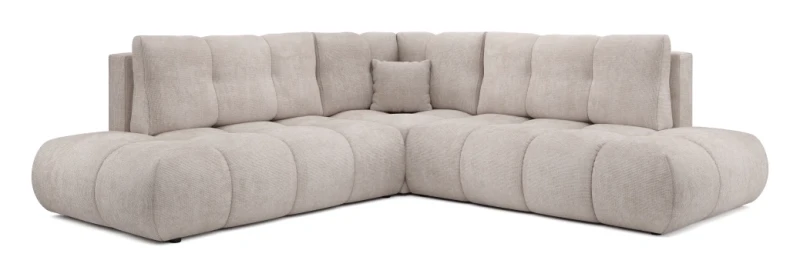 Narożnik rozkładany SOHO II 266 cm z funkcją spania i pojemnikiem na pościel - Flow 03