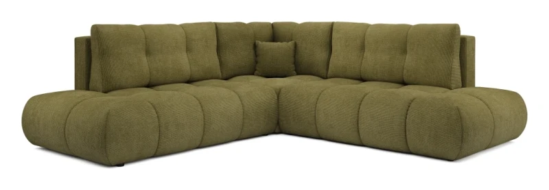 Narożnik rozkładany SOHO II 266 cm z funkcją spania i pojemnikiem na pościel - Flow 12