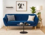 Sofa tapicerowana Cindy III w stylu skandynawskim 48H