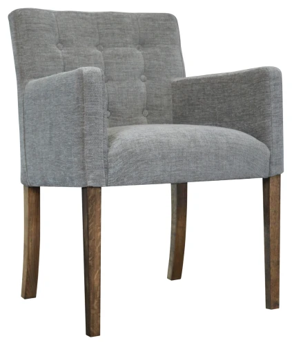 Fotel tapicerowany Nora z guzikami