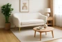 Sofa tapicerowana Bea III tkanina boucle baranek