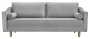 Sofa Zoja,  bluvel szary
