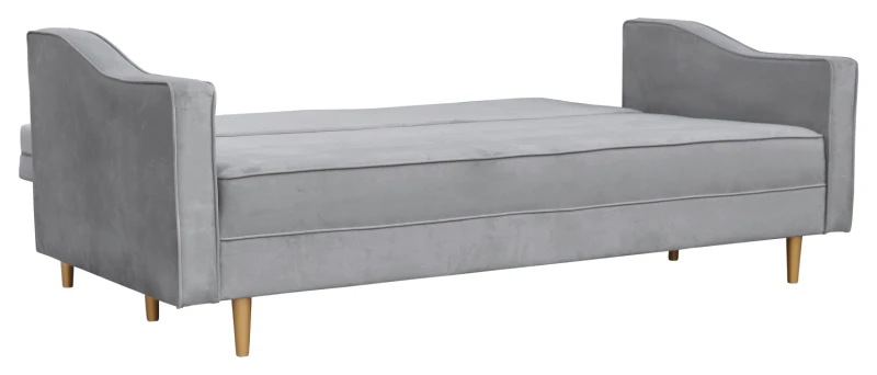 Sofa Zoja,  bluvel szary
